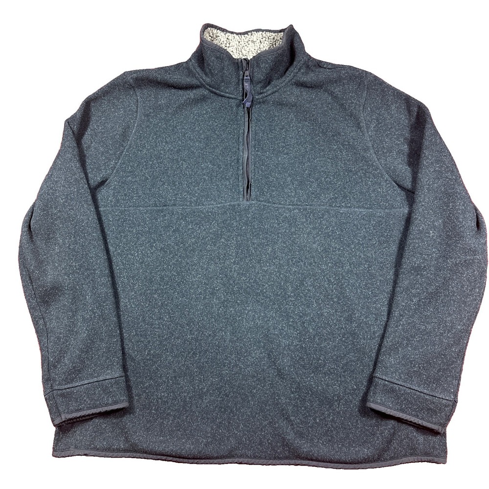 Fat Face The Airlie Sweatshirt Mens Blue 1/4 Zip Pullover